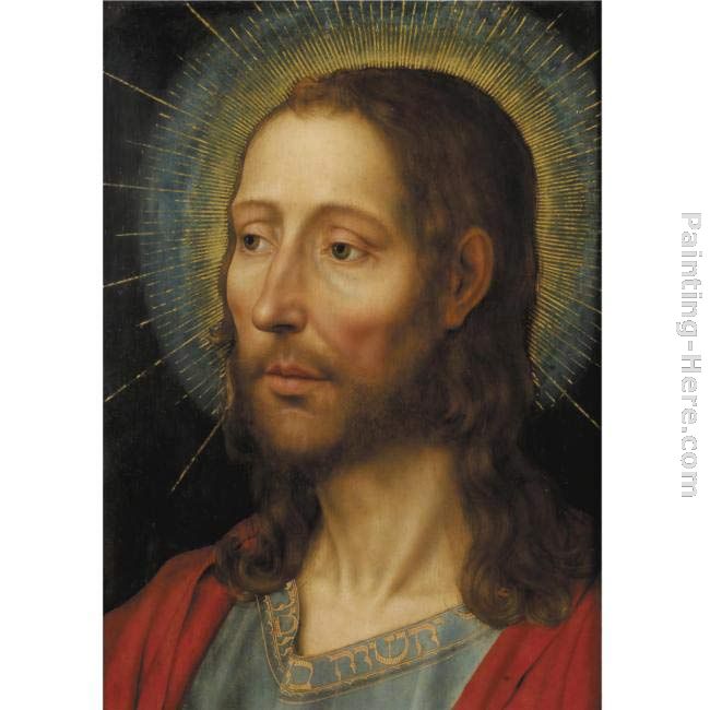 Christ painting - Quentin Massys Christ art painting